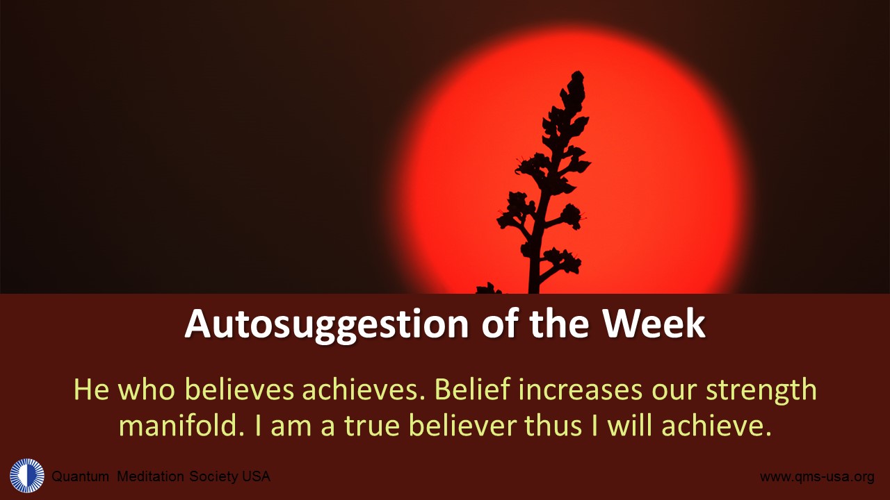He who believes achieves. Belief increases our strength manifold. I am a true believer thus I will achieve